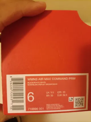 T36,5 Nike Air Max Command PRM