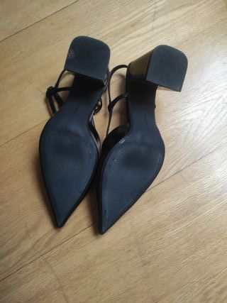 Zapatos de tacón negros mujer