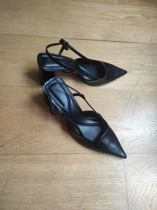 Zapatos de tacón negros mujer