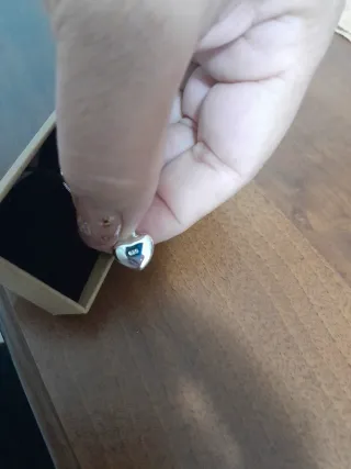 Collana con ciondolo cuore in argento 925