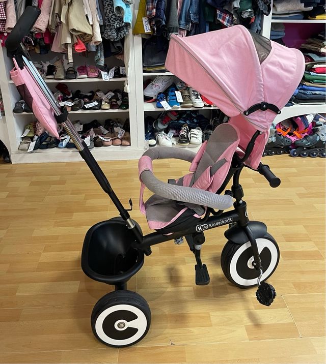 Triciclo Kinderkraft Evolutivo Rosa