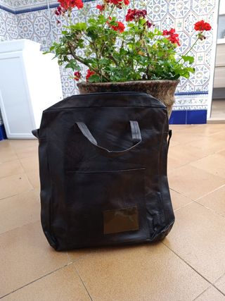 Bolso de cuero para guardar fotografía-dibujos etc