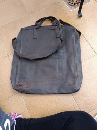 Bolso de cuero para guardar fotografía-dibujos etc