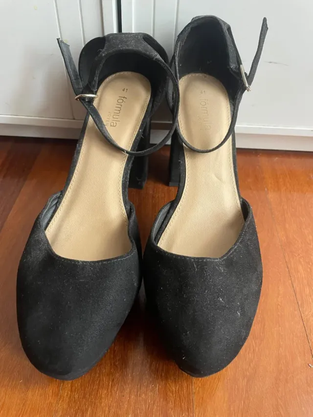 Zapatos Formula Joven Negros Talla 41