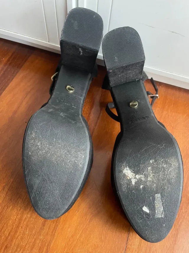 Zapatos Formula Joven Negros Talla 41