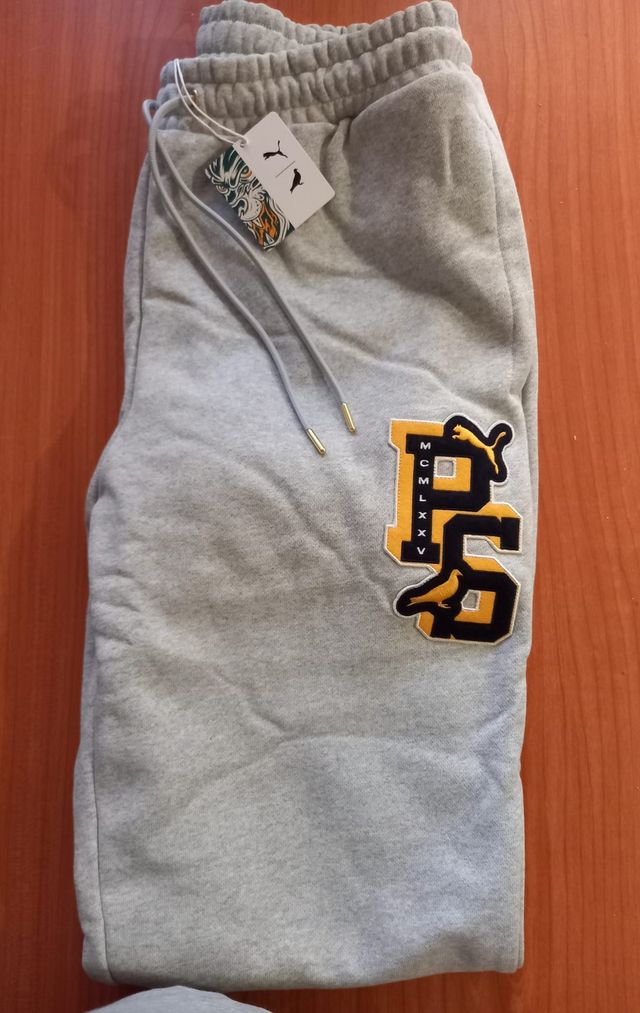 Pantalón Puma Gris Talla L Nuevo