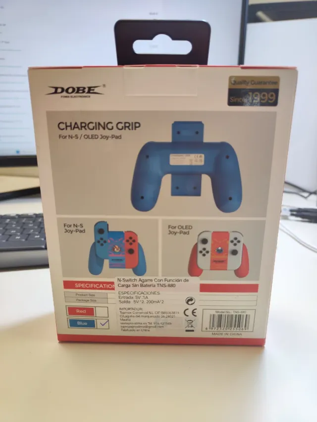 DOBE Charging Grip para N-S/OLED