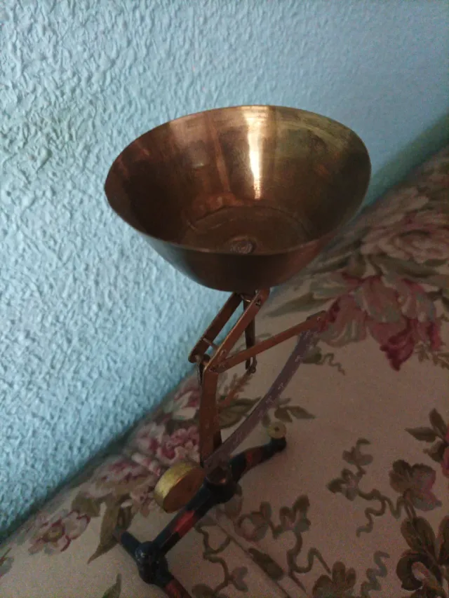 Balanza de precisión antigua 1930