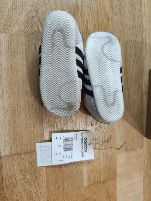 Adidas Superstar Cribs Bebé talla 21