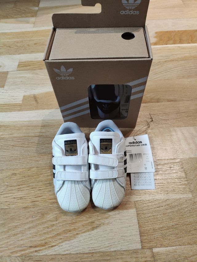 Adidas Superstar Cribs Bebé talla 21