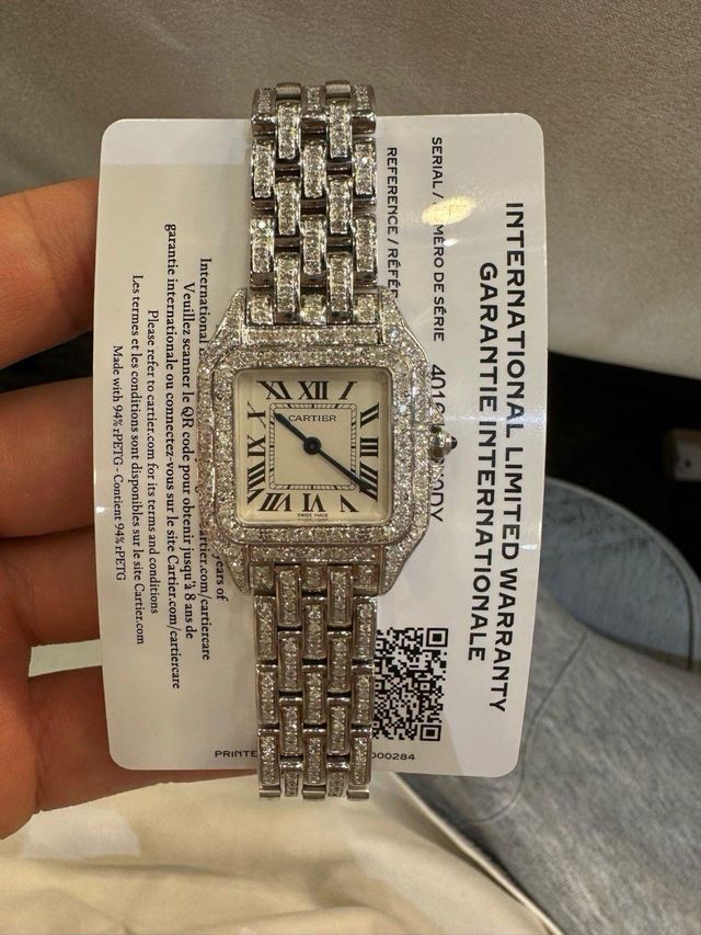 Reloj Cartier Panthère Diamantes Nuevo