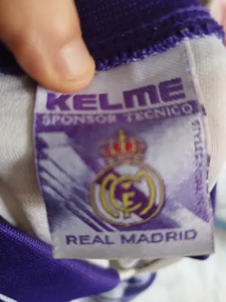 Camiseta Real Madrid 1996-97 Kelme Tercera