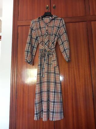 Vestido K-KOU cuadros talla única