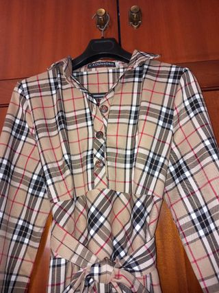 Vestido K-KOU cuadros talla única