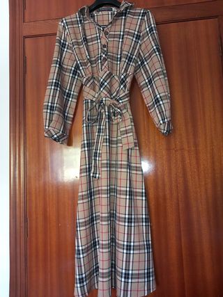 Vestido K-KOU cuadros talla única