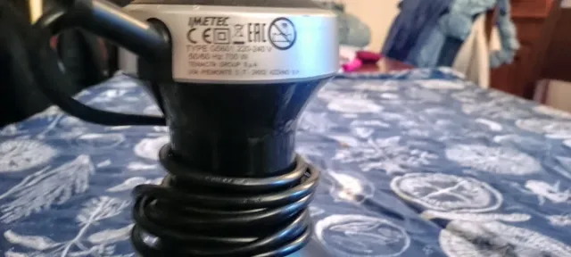 Asciugacapelli GHD Nero/Argento