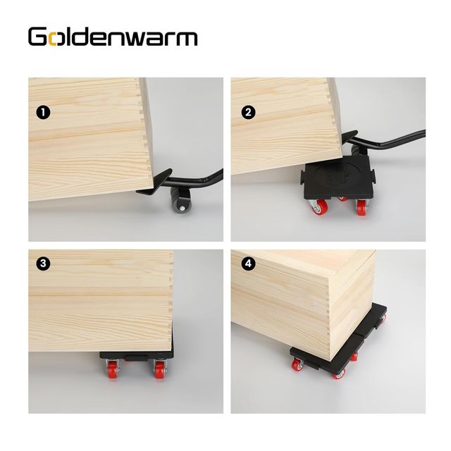 Kit Elevador Móveis Pesados Goldenwarm