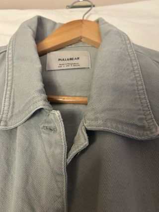 Chaqueta vaquera Pull&Bear azul