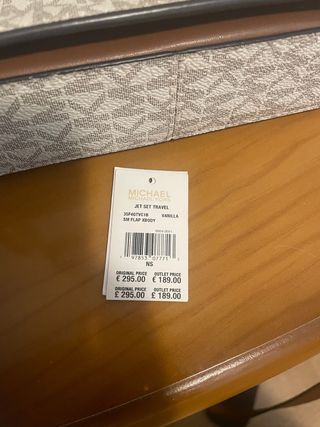 Bolso Michael Kors Marrón y Beige Nuevo