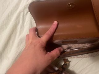 Bolso Michael Kors Marrón y Beige Nuevo