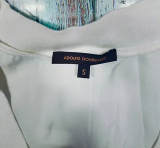 Camisa Adolfo Domínguez Blanca Talla S