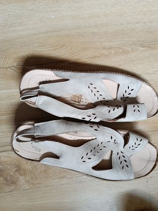 Sandalias GLORY Beige Mujer