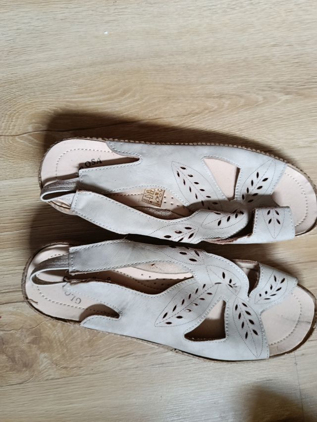 Sandalias GLORY Beige Mujer