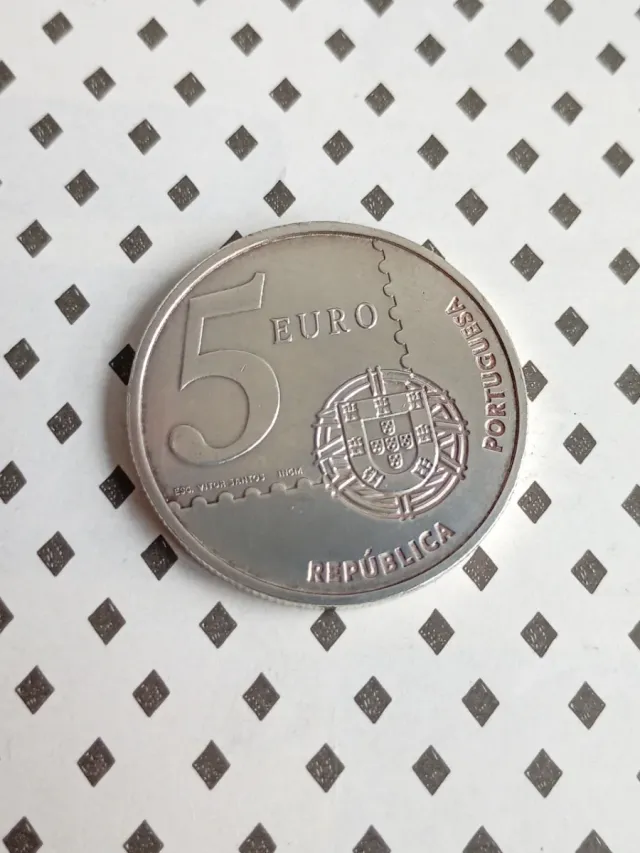 5€ 2003 Portugal -PLATA-