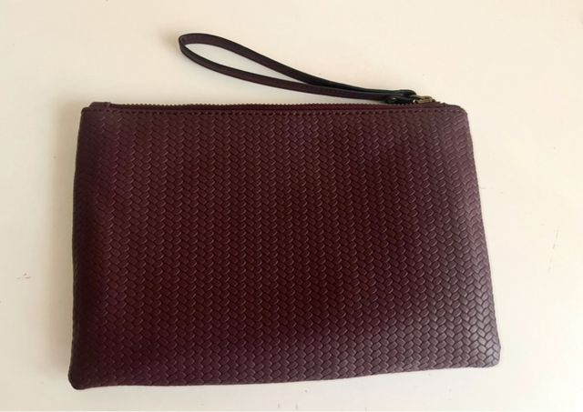 Bolso de fiesta burdeos