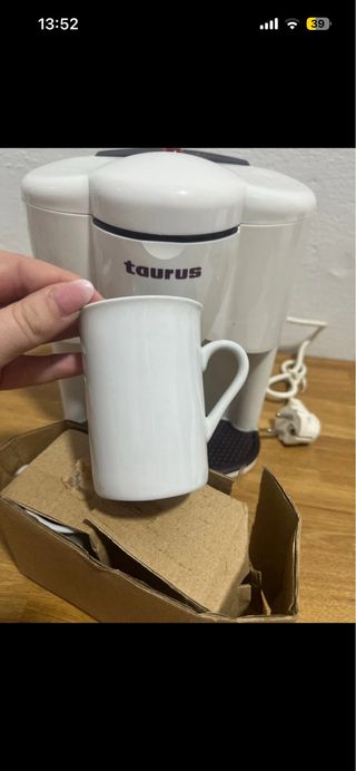 Cafetera Taurus Duetto sin estrenar