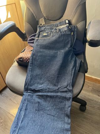 Pantalón vaquero Lacoste azul