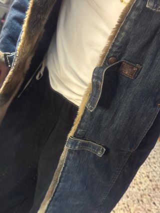 Gubbino Giacca Denim Foderata Marrone