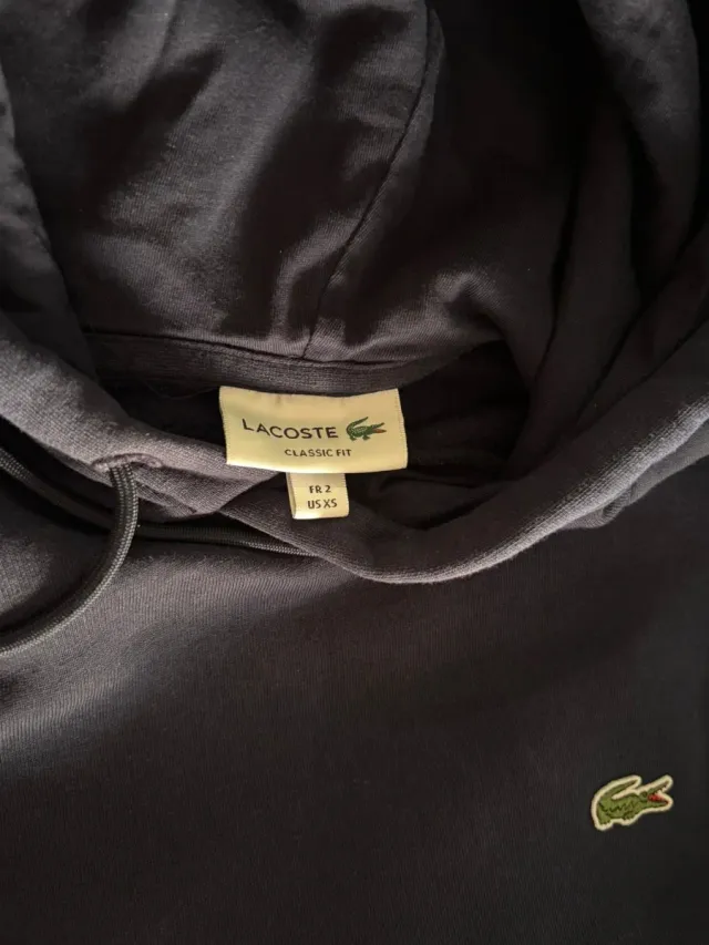 Sudadera Lacoste Azul Marino talla 32/34