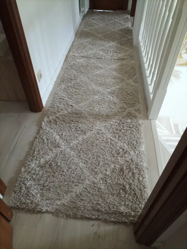 2 Alfombras Beige/Gris