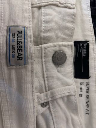 pack de 5 Pantalones vaqueros hombre talla 38