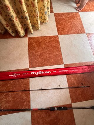 Carrete Hart Mirage 3500 y caña riokan