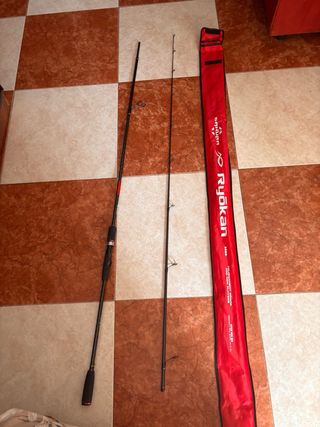 Carrete Hart Mirage 3500 y caña riokan