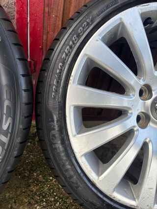 Llantas 18” Opel Insignia con neumáticos