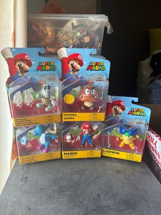 Super Mario Action Figures Jakks Pacific
