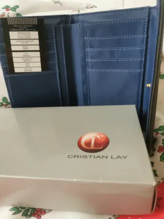 Billetera, cartera, Cristian Lay imitación piel