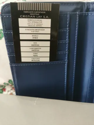 Billetera, cartera, Cristian Lay imitación piel