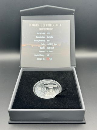 Onza de Plata Pura Alien Abduction