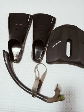 Set Natación: Aletas y Pala