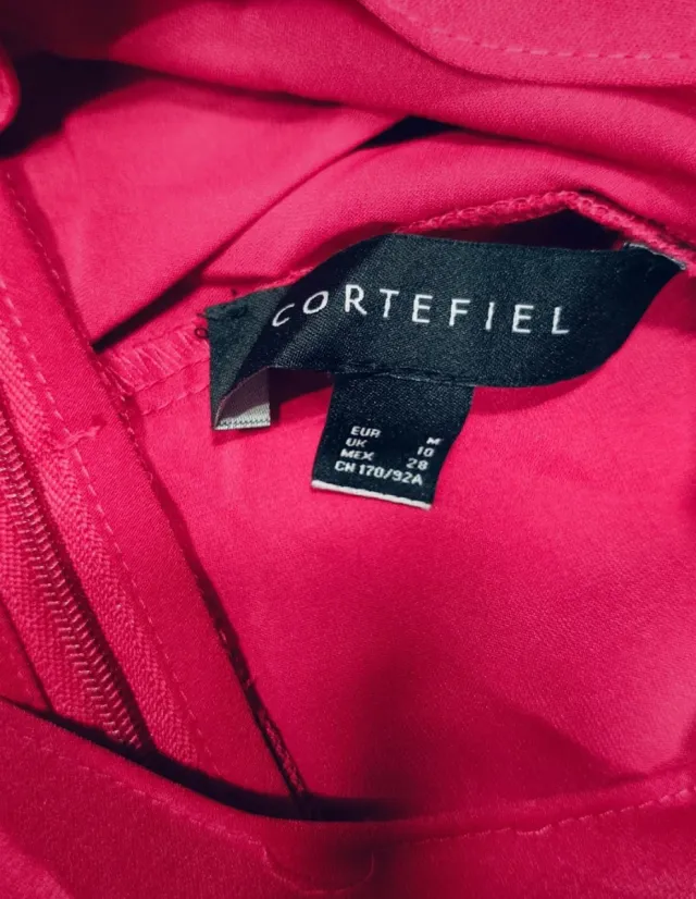 Blusa Cortefiel rosa talla M