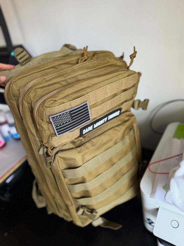 Mochila Táctica 45L Beige