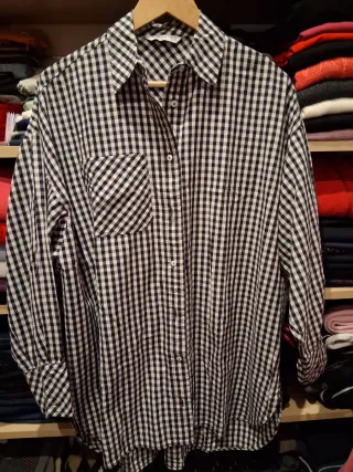 Camisa cuadros Stradivarius