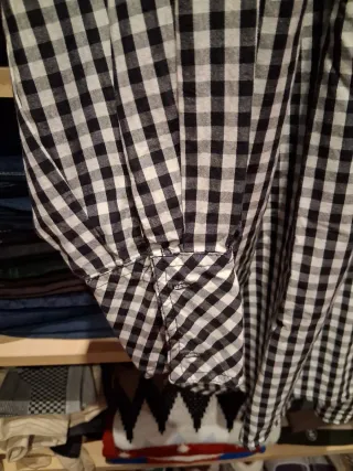 Camisa cuadros Stradivarius