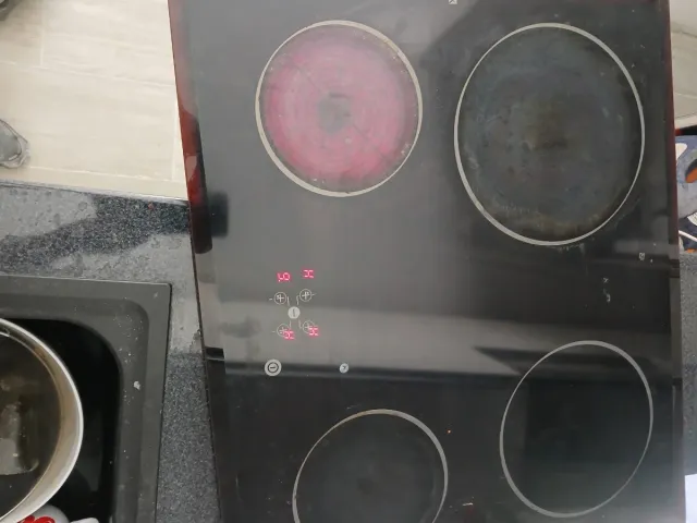 Placa vitrocerámica Teka 4 fuegos