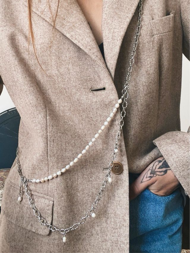 Collana Taylor x blazer o vestiti