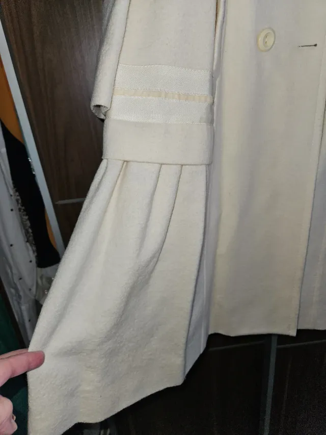 Abrigo lana ANA SOUSA beige